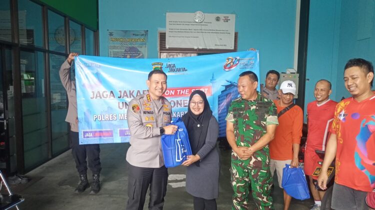 Jaga Jakarta On The Spot di Kemayoran, Kapolres Jakpus Serap Aspirasi Warga dan Perkuat Kamtibmas