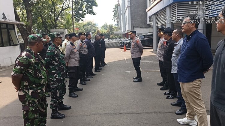 Polsek Metro Menteng Kerahkan Personel Gabungan Amankan Aksi FORMMASI di Cikini