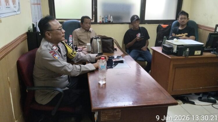 Patroli Wilayah dan Sambang FKDM, Polsek Johar Baru Perkuat Deteksi Dini Gangguan Kamtibmas