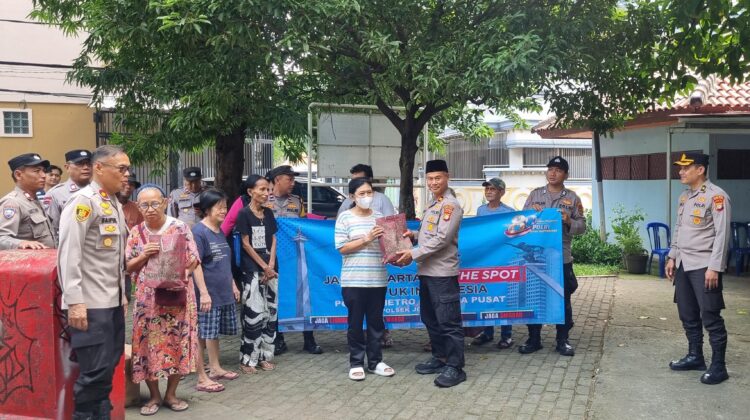 Jaga Jakarta On The Spot untuk Indonesia, Polres Metro Jakarta Pusat Serap Aspirasi Warga Tanah Tinggi