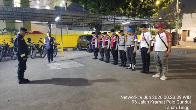 Apel Operasi Cipta Kondisi, Polsek Johar Baru Perketat Antisipasi Begal dan Kejahatan Jalanan