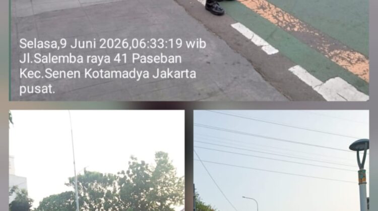 Polsek Senen Intensifkan Pengaturan Lalu Lintas Pagi, Arus Kendaraan Terpantau Ramai Lancar