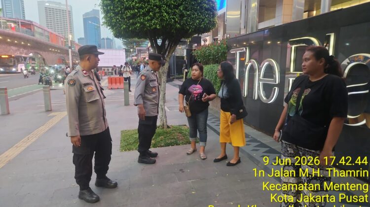 Polsek Metro Menteng Intensifkan Patroli Kamtibmas, Warga Diingatkan Waspada Copet dan Jambret