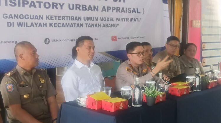 Polsek Metro Tanah Abang Gelar “Jaga Jakarta On The Spot” Bersama Tiga Pilar dan Warga Kampung Bali