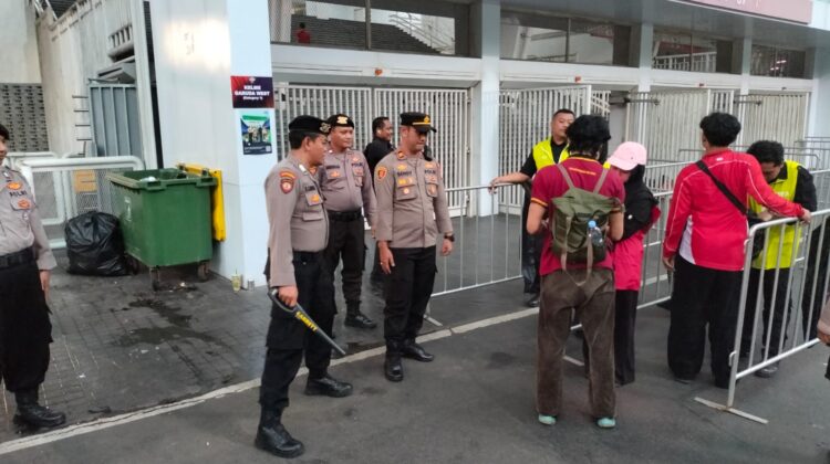 Pengamanan Laga FIFA Series Indonesia vs Mozambik di SUGBK Zona 1 Berjalan Ketat dan Terkoordinasi, 15 Personel Dikerahkan
