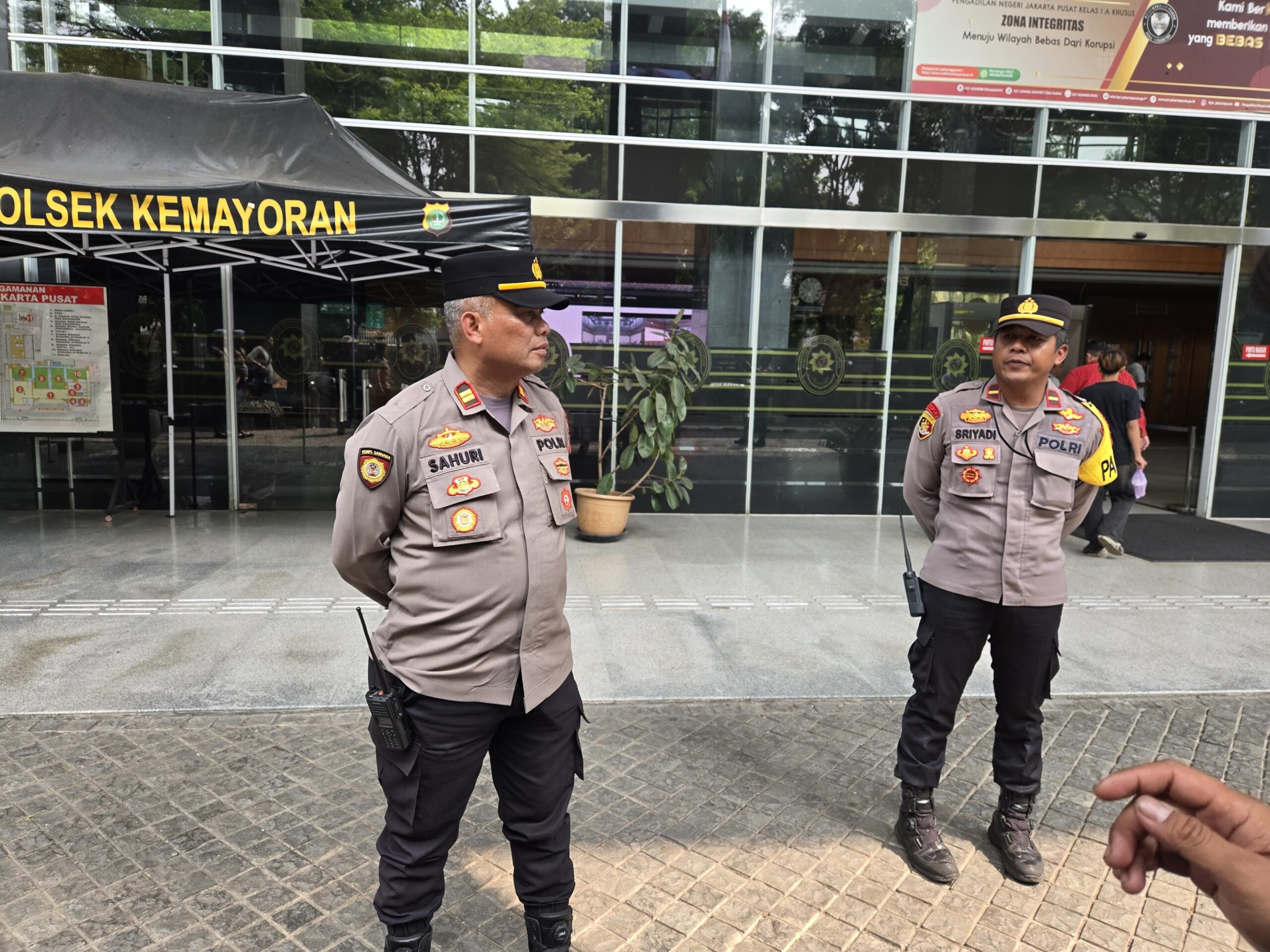 Polri Kawal Sidang Atensi di PN Jakarta Pusat, Keamanan dan Ketertiban Jadi Prioritas