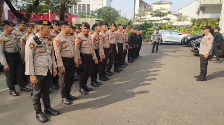 Siaga Pengamanan di Kantor BGN, 64 Personel Gabungan Antisipasi Aksi Sejumlah Elemen Massa