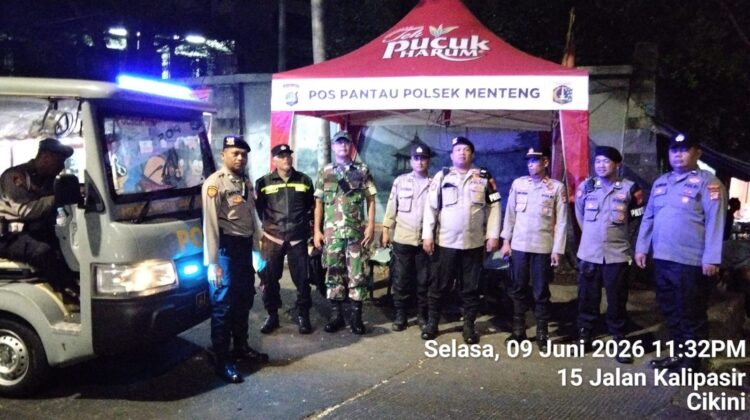 Patroli Malam Diperketat, Perbatasan Menteng-Tenggulun Jadi Fokus Pengamanan
