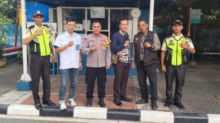 Sambang Dialogis Bhabinkamtibmas Benhil ke Pos Keamanan PAM JAYA, Perkuat Kewaspadaan Kamtibmas
