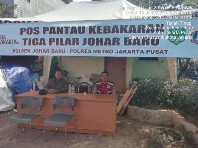 
					Pos Terpadu Kebakaran Tiga Pilar Berikan Pengamanan dan Pelayanan bagi Korban Terdampak di Tanah Tinggi