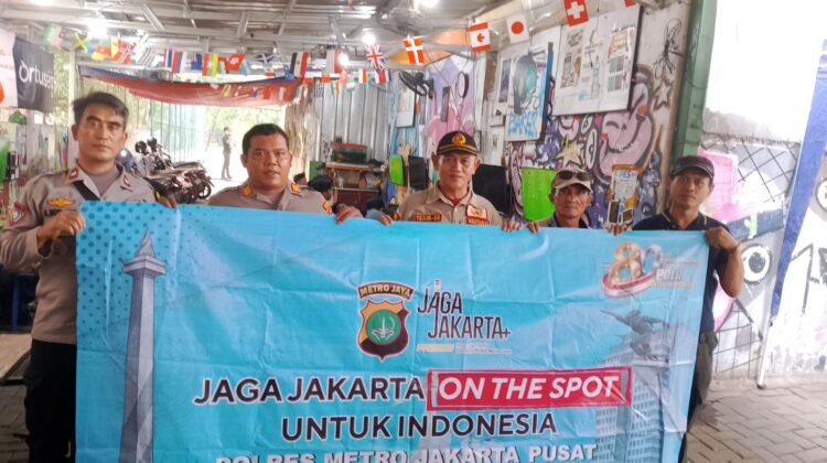Jaga Jakarta On The Spot Perkuat Deteksi Dini Kerawanan Di Wilayah Polsek Sawah Besar
