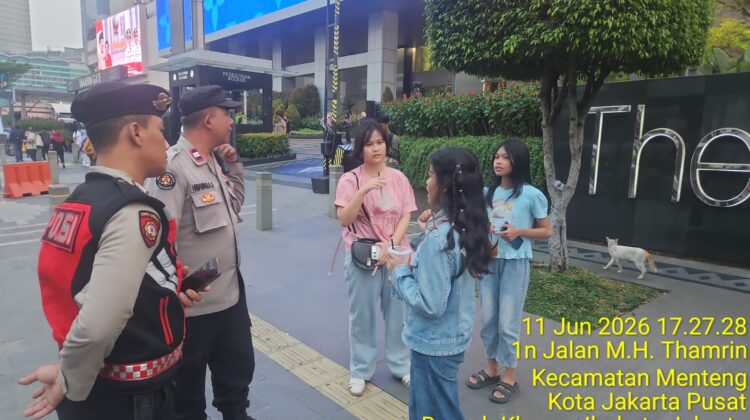 Polsek Metro Menteng Hadir di Tengah Warga, Perkuat Keamanan Wilayah Menteng