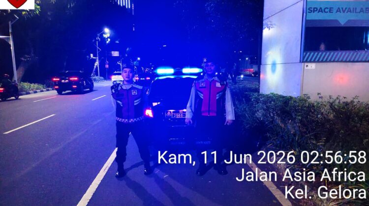 Cegah Curas, Curat dan Curanmor, Patko 1053 Gelar Patroli Kewilayahan di Asia Afrika