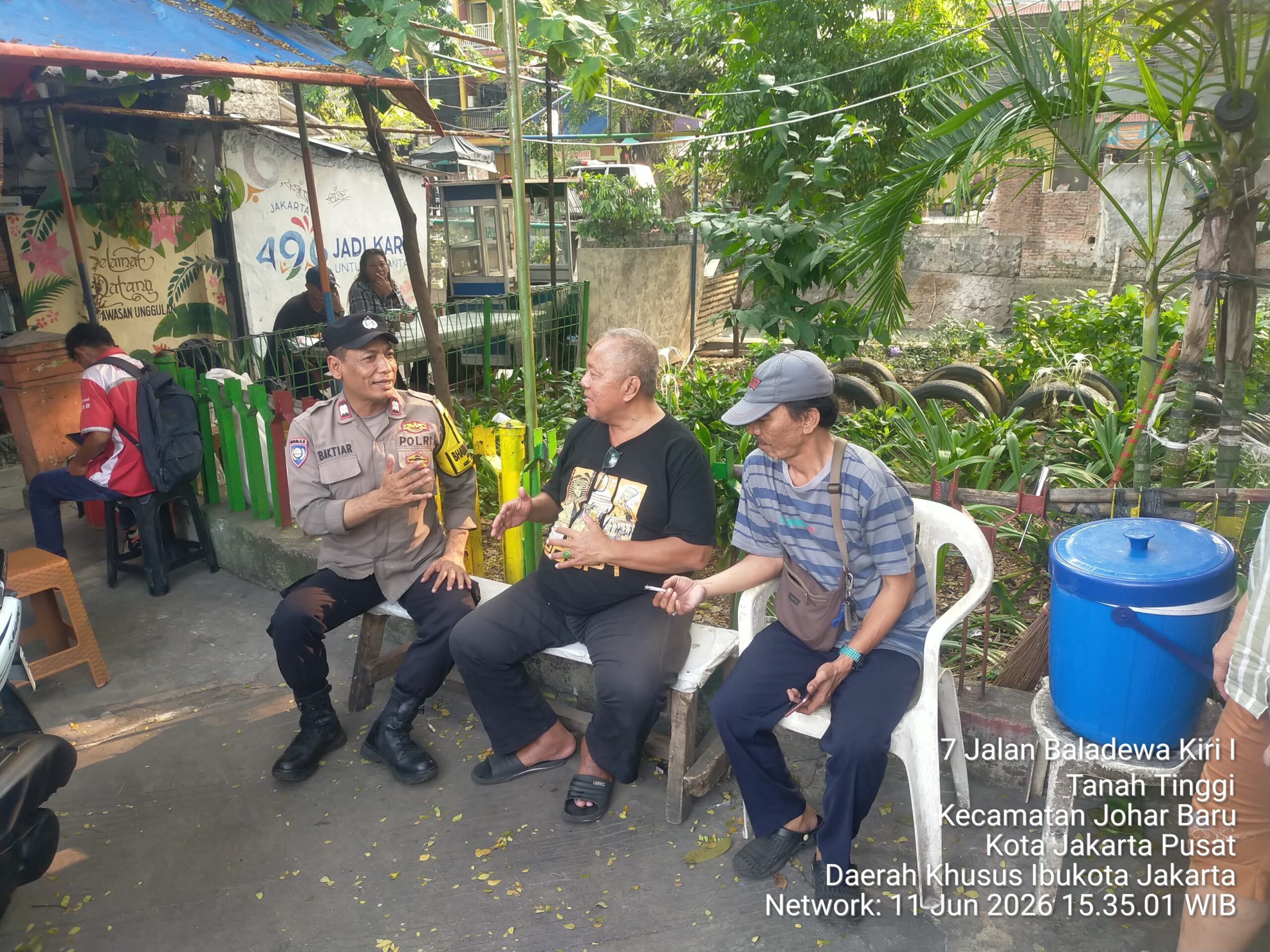 Sambang dan Cooling System RW 02 Galur, Bhabinkamtibmas Perkuat Sinergi Kamtibmas Bersama Warga