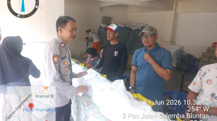 Tiga Pilar Paseban Pantau Penyaluran Beras Bulog, Antisipasi Penumpukan Warga dan Kemacetan