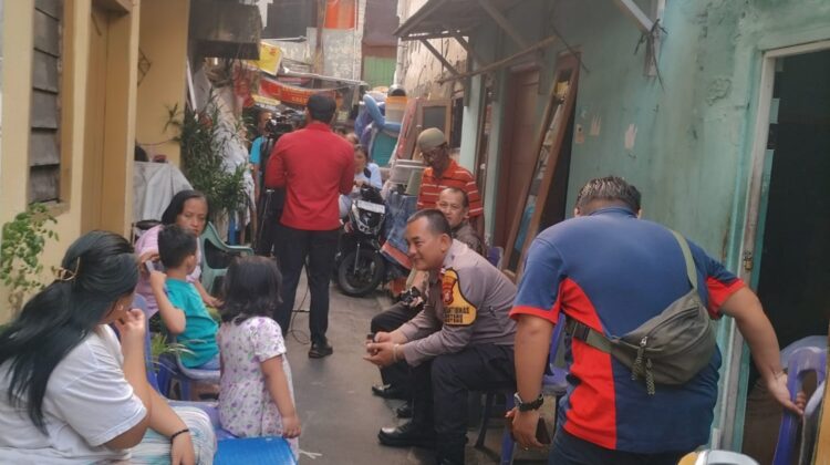 Bhabinkamtibmas Menteng Dampingi Korban Bullying, Berikan Dukungan dan Edukasi Kamtibmas