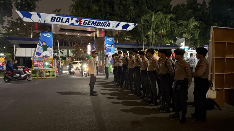 30 Personel Gabungan Siap Amankan Kegiatan Festival Bola Gembira di TVRI