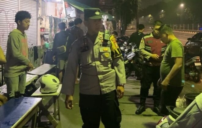 Jelang Dini Hari Perkuat Patroli Blue Light Polsek Sawah Besar” Guna Cegah Aksi Kriminalitas