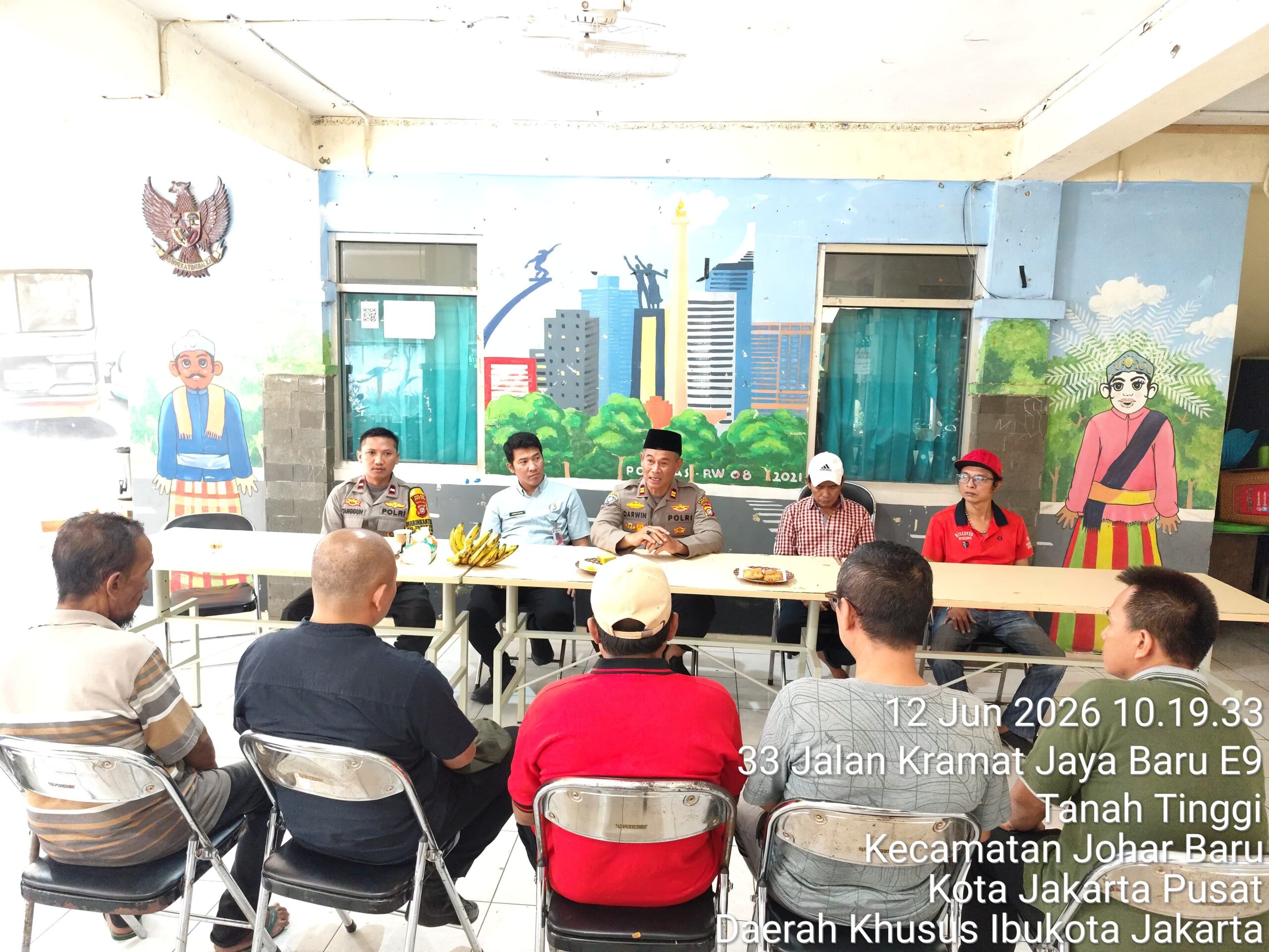 Dari Balai RW untuk Indonesia, Polsek Johar Baru Serap Aspirasi dan Perkuat Kamtibmas Bersama Warga