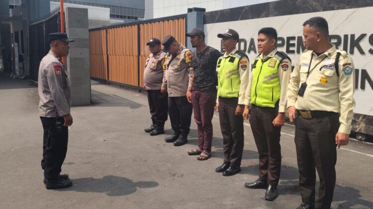 Polri Siagakan Personel Amankan Aksi Unjuk Rasa di Depan Kantor BPK RI