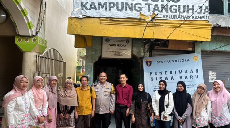 Dukung Kemajuan Pendidikan Anak Usia Dini, Bhabinkamtibmas Kampung Bali Terima Kunjungan Tim PKM UIN Jakarta