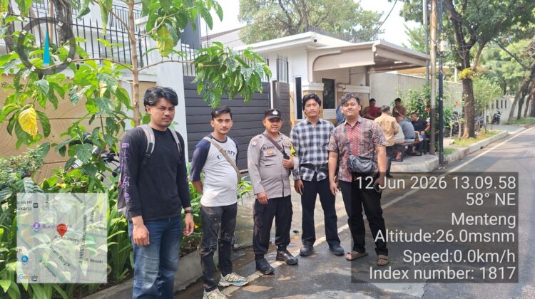 Antisipasi Aksi Mahasiswa, Polisi Siaga Amankan Kediaman Ketua DPR RI di Menteng
