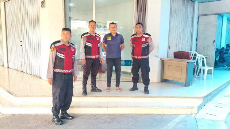 Patroli Sambang Objek Vital, Unit Samapta Polsek Senen Pastikan Situasi Wilayah Tetap Kondusif