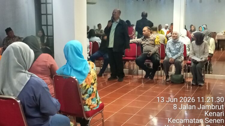 Tiga Pilar Kelurahan Kenari Hadiri Rapat Koordinasi dan Sosialisasi Pemilahan Sampah di RW 02