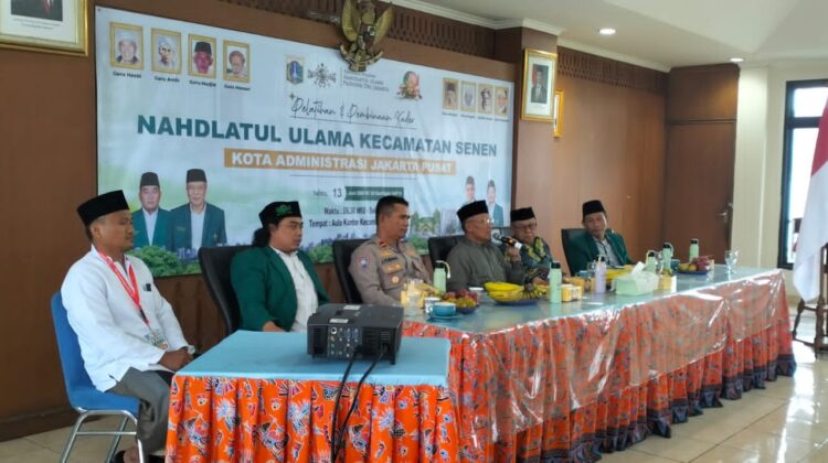 Kanit Binmas Polsek Senen Hadiri Pelatihan dan Pembinaan Kader NU Kecamatan Senen
