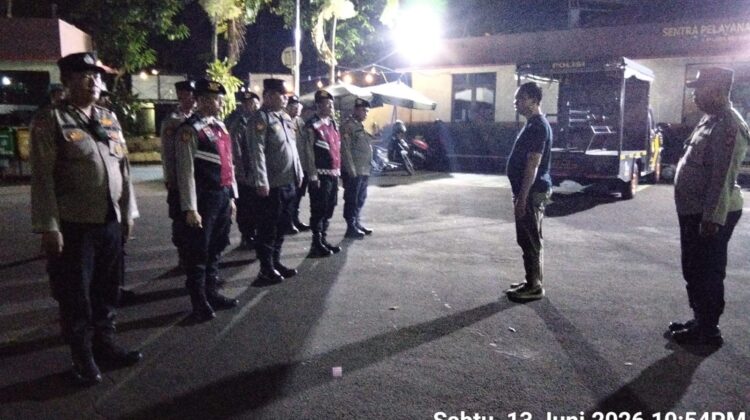 Apel Jaga Jakarta Digelar, Patroli Cipkon Menteng Siaga Antisipasi Kriminalitas Malam