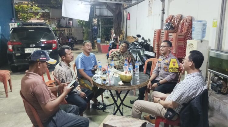 Cooling System Kampung Rawa, Polisi dan Tokoh Masyarakat Bersinergi Jaga Kondusivitas Wilayah