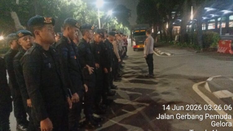Apel Pengamanan BTN RUN 2026, Puluhan Personel Gabungan Diterjunkan