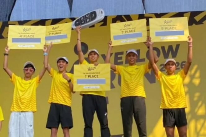 
					Prajurit Kangasi Raih Podium III Yellow Run 5K Jakarta 2026