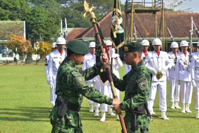 
					Letkol Inf Edy Pramono Resmi Jabat Danyonif 515 Kostrad