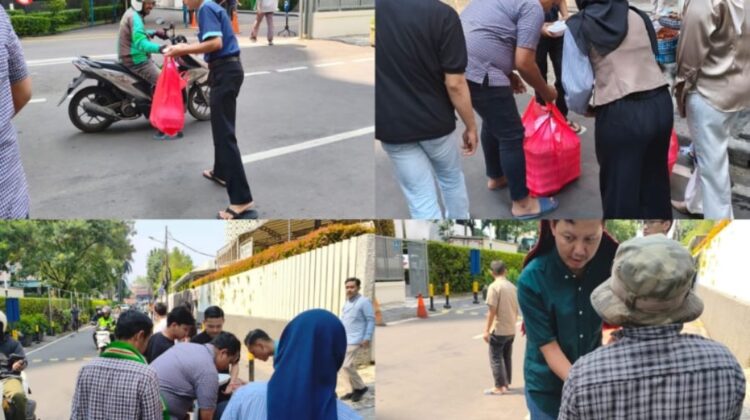 BRI Sudirman 1 Gelar Program Sosial “Jumat Berkah” di Kawasan Sudirman, Kuningan, dan Sekitarnya
