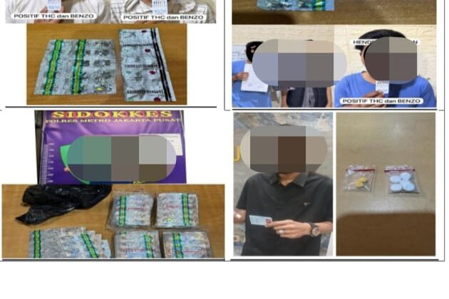 Polres Jakpus Bongkar 12 Kasus Peredaran Obat Berbahaya, 14 Tersangka Diamankan