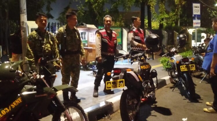 Patroli Gabungan TNI-Polri-Satpol PP Sisir Wilayah Senen, Situasi Kamtibmas Terpantau Kondusif