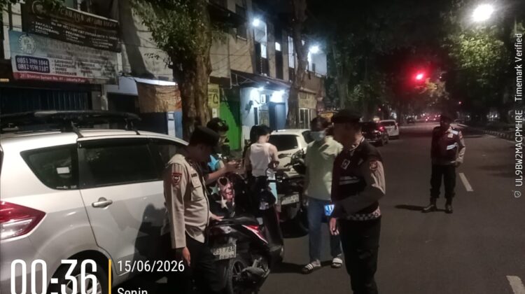 Polsek Senen Gelar Operasi Stasioner, Antisipasi Kejahatan Jalanan dan Gangguan Kamtibmas