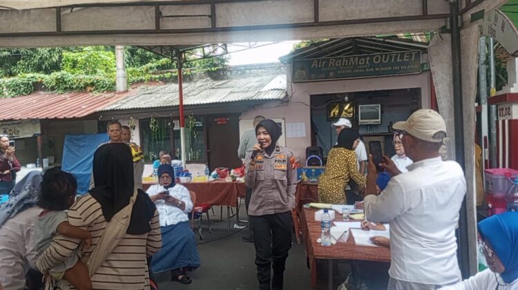 Jaga Jakarta On The Spot untuk Indonesia, Polres Metro Jakarta Pusat Sambangi Warga Rw.008 Petojo Utara