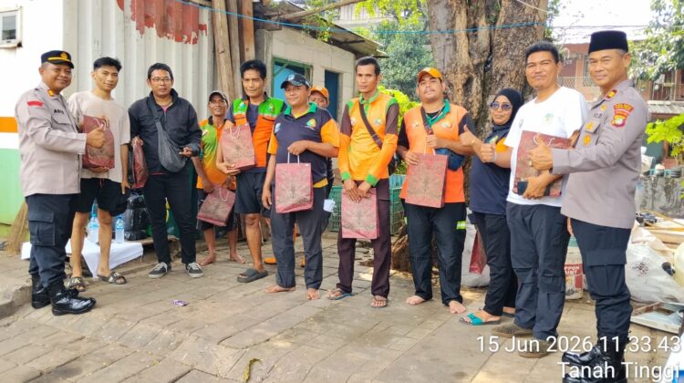 Jaga Jakarta On The Spot, Polsek Johar Baru Perkuat Sinergi Warga dan Tiga Pilar di Tanah Tinggi