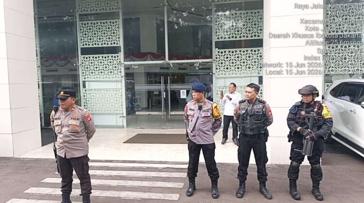 94 Personel Gabungan Siaga, Polsek Menteng Antisipasi Aksi Unras di Kantor BGN