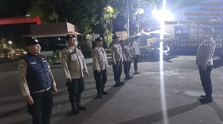 Patroli Jaga Jakarta Menteng Ditingkatkan, Polisi Siaga Antisipasi Gangguan Kamtibmas
