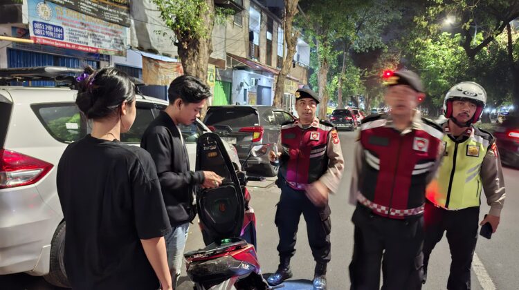 Operasi Kejahatan Jalanan di Pasar Senen, Polisi Amankan Dua Motor Tanpa Surat Kendaraan