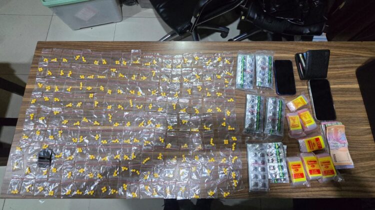 Polres Metro Bekasi Sita 1.232 Butir Obat Daftar G di Cibarusah Bekasi