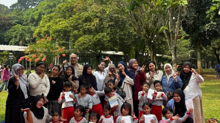 Bhabinkamtibmas Kampung Bali Laksanakan Kegiatan Jaga Jakarta On The Spot Bersama PAUD Kejora di Kebun Binatang Ragunan