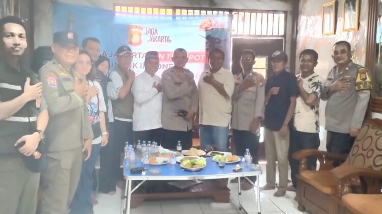 Jaga Jakarta On The Spot Perkuat Sinergi Polri dan Warga RW 10 Menteng