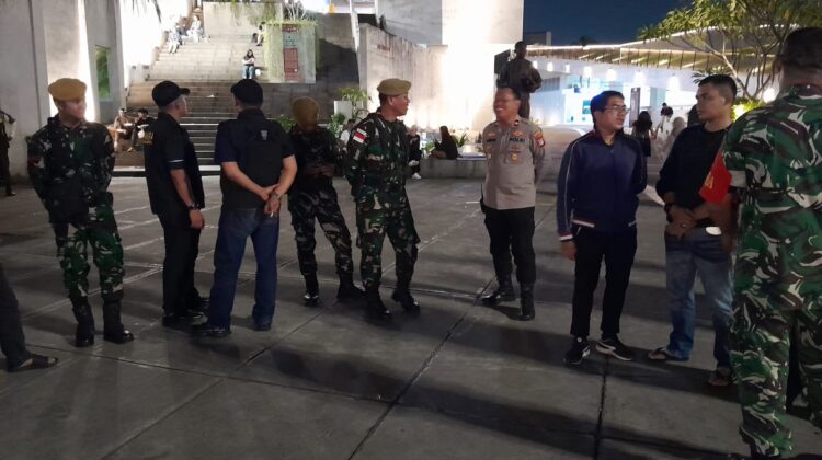 Tiga Pilar Menteng Monitoring Gedung TIM Cikini, Antisipasi Gangguan Kamtibmas