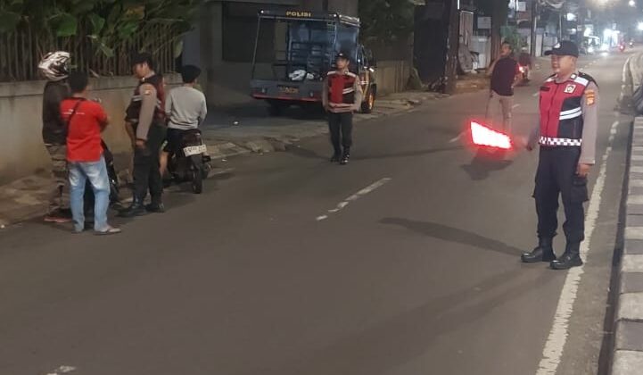 Polsek Metro Tanah Abang Perketat Pengawasan Melalui Operasi Stasioner di KS Tubun Raya