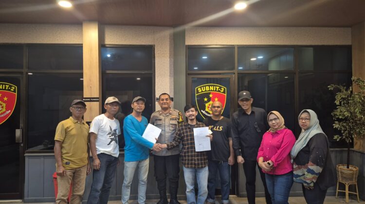 Polsek Metro Menteng Gerak Cepat, Keributan Warga Tenggulun Berakhir Damai