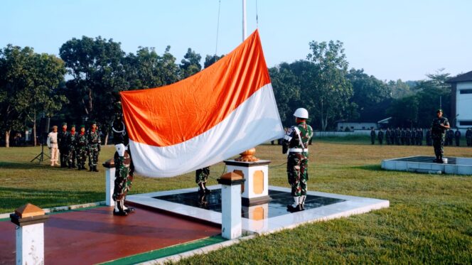 
					Kodim 0510/Tigaraksa Gelar Upacara Bendera 17 an, Perkuat Disiplin dan Integritas Prajurit